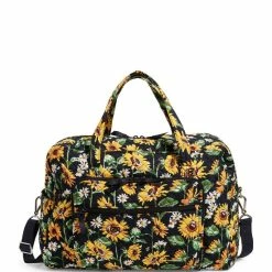 Best reviews of ❤️ Vera Bradley Sunflowers Weekender Travel Bag 👏