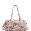 Buy 💯 Vera Bradley Iconic Medium Travel Paisley Duffle Bag Prairie Paisley 👏