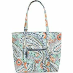 Best Pirce 🔔 Vera Bradley Paisley Vera Tote Bag Citrus Paisley 👏