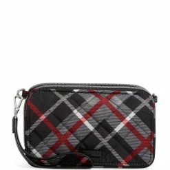 Promo 🎁 Vera Bradley Performance Twill Collection Plaid RFID All In One Crossbody Bag Paris Plaid ✔️