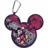 Outlet 🌟 Vera Bradley Disney Collection Mickey Mouse Ears Bag Charm Mickey Minnie's Flirty Floral Tonal ⌛