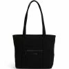 Outlet ✨ Vera Bradley Microfiber Collection Small Quilted Vera Tote Bag Classic Black ✨