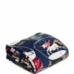 Coupon 😀 Vera Bradley Snow Globe Print Plush Throw Blanket Snow Globes 👏