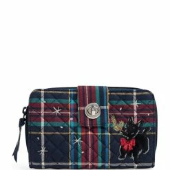 Brand new ✔️ Vera Bradley Embroidered Scottie 🦮 Dog RFID Turnlock Wallet 🔥