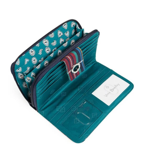 Brand new ✔️ Vera Bradley Embroidered Scottie 🦮 Dog RFID Turnlock Wallet 🔥 - Image 2
