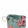 Flash Sale 😍 Vera Bradley Iconic Floral Zip ID Case Rosy Outlook 🤩