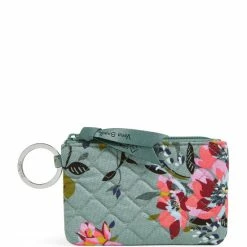 Flash Sale 😍 Vera Bradley Iconic Floral Zip ID Case Rosy Outlook 🤩