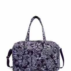 Discount 🔥 Vera Bradley Disney Collection Large Travel Duffle Bag Mickey Minnie's Flirty Floral Tonal 🎉
