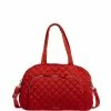 Coupon 🥰 Vera Bradley Performance Twill Collection Weekender Travel Bag Cardinal Red 😍