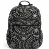 Top 10 👏 Vera Bradley Iconic XL Campus Bandana Print 🎒 Backpack Black Bandana Medallion ⭐