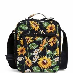 New 👏 Vera Bradley Deluxe Sunflower Lunch Bunch Bag Sunflowers 💯