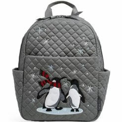 Discount π― Vera Bradley Embroidered Penguin Small π Backpack Penguin Pair β