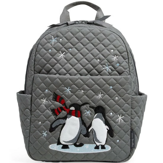 Discount π― Vera Bradley Embroidered Penguin Small π Backpack Penguin Pair β