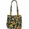 Budget ❤️ Vera Bradley Multi-Compartment Sunflowers Shoulder Bag 😉