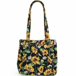 Budget ❤️ Vera Bradley Multi-Compartment Sunflowers Shoulder Bag 😉