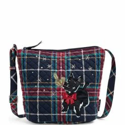 New โค๏ธ Vera Bradley Embroidered Scottie ๐ฆฎ Dog Bucket Crossbody Bag โ๏ธ