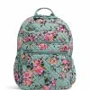 Wholesale 🛒 Vera Bradley Iconic XL Campus Floral Print 🎒 Backpack Rosy Outlook 🥰