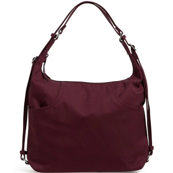 Top 10 β¨ Vera Bradley Convertible π Backpack Shoulder Bag Mulled Wine β¨