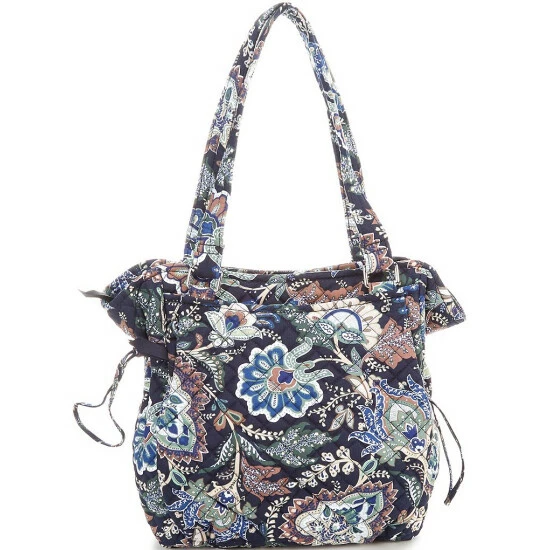 Deals π Vera Bradley Glenna Navy Camo Floral Satchel Bag Java Navy Camo π₯