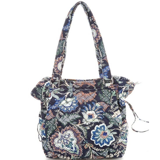Deals π Vera Bradley Glenna Navy Camo Floral Satchel Bag Java Navy Camo π₯ - Image 2