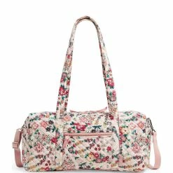Cheapest 🛒 Vera Bradley Small Travel Quilted Paisley Duffle Bag Prairie Paisley 🧨