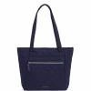 Budget ✨ Vera Bradley Performance Twill Collection Small Vera Tote Bag Classic Navy ✔️