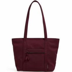 Cheap 🔥 Vera Bradley Small Vera Tote Bag Mulled Wine 🎁