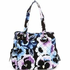Best reviews of ⭐ Vera Bradley Mini Multi-Compartment Crossbody Bag Plum Pansies 😉