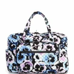 Deals ❤️ Vera Bradley Weekender Travel Bag Plum Pansies 🌟