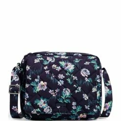 Promo ๐ฅฐ Vera Bradley Garden Print Medium Hipster Crossbody Bag Navy Garden ๐