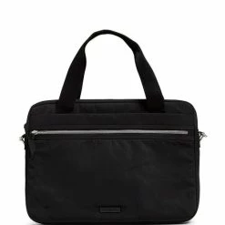 Outlet 🔔 Vera Bradley Performance Twill Collection Slim Laptop Case Black 👍