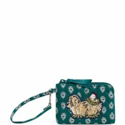 New 👏 Vera Bradley Embroidered Hen Clip & Zip Mini Pouch French Hen 😉