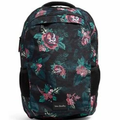 Promo ❤️ Vera Bradley Floral ReActive Grand 🎒 Backpack Rose Foliage 👏