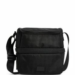 Cheapest 🎁 Vera Bradley ReActive Expandable Lunch Cooler Black 🔔