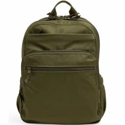 New 🔥 Vera Bradley Iconic XL Campus 🎒 Backpack Climbing Ivy Green 🤩