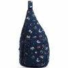 Cheap 😉 Vera Bradley Snow Globe Print Sling 🎒 Backpack Snow Globe Motifs 🥰