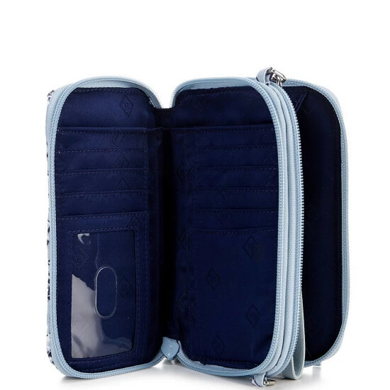 Brand new 𧨠Vera Bradley RFID All-in-One Perennials Gray Crossbody Bag 𧨠- Image 3