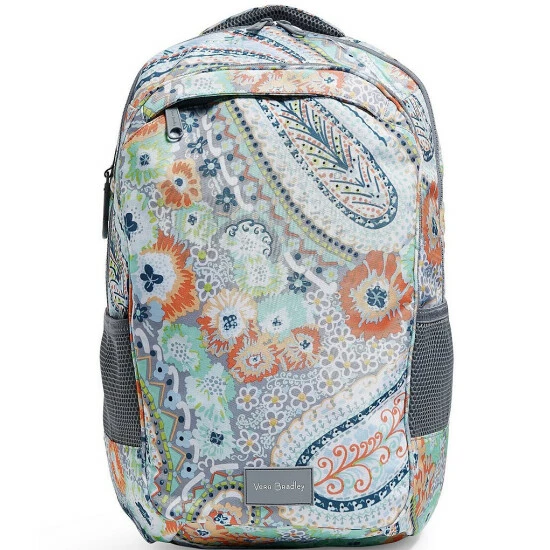 Buy 👏 Vera Bradley Paisley ReActive Grand 🎒 Backpack Citrus Paisley 😀
