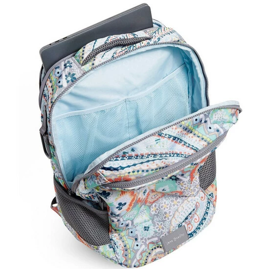 Buy 👏 Vera Bradley Paisley ReActive Grand 🎒 Backpack Citrus Paisley 😀 - Image 2