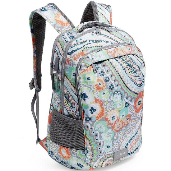 Buy 👏 Vera Bradley Paisley ReActive Grand 🎒 Backpack Citrus Paisley 😀 - Image 3