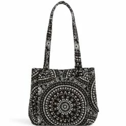 Flash Sale 😉 Vera Bradley Multi-Compartment Bandana Print Shoulder Bag Black Bandana Medallion 🔔