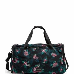 Coupon 🔥 Vera Bradley Floral ReActive Travel Duffle Bag Rose Foliage 🛒