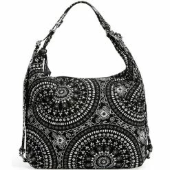 Discount π Vera Bradley Convertible Bandana Print π Backpack Shoulder Bag Black Bandana Medallion β