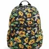 Best Sale 😀 Vera Bradley Iconic Campus Sunflower Trolly Sleeve 🎒 Backpack Sunflowers 👍