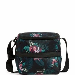 Promo 😍 Vera Bradley ReActive Expandable Floral Lunch Cooler Rose Foliage ✨