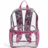 Deals 🎁 Vera Bradley Clearly Colorful Clear Large 🎒 Backpack Kaleidoscope 🥰