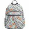 Deals 🌟 Vera Bradley Quilted Paisley Iconic Campus Trolley Sleeve 🎒 Backpack Citrus Paisley 🌟