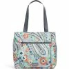 Buy 🎁 Vera Bradley ReActive Paisley Drawstring Family Tote Bag Citrus Paisley 🔥