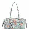 Cheapest 😉 Vera Bradley Small Travel Quilted Paisley Duffle Bag Citrus Paisley ⭐