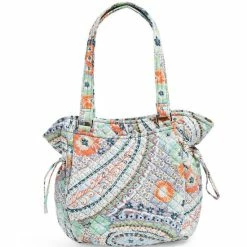 Best Pirce 🤩 Vera Bradley Glenna Drawstring Paisley Satchel Bag Citrus Paisley 😀